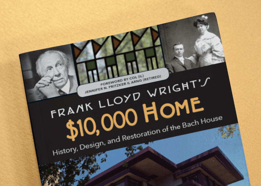 Frank Lloyd Wright's $10,000 Home, Emil Bach House Book