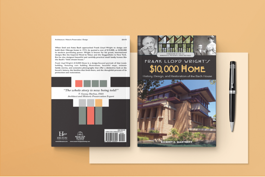 Frank Lloyd Wright book $10,000 home